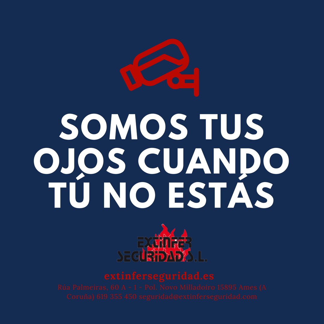 ExtinferS's tweet photo. Tu #seguridad en buenas manos con Extinfer, búscanos en #ACoruña: 619 355 450 / 605 825 335 / 605 825 336 seguridad@extinferseguridad.com #extintores #camaras de #vigilancia #alarmas
https://t.co/wEnsTJC3h5 https://t.co/GldfLZRwpl