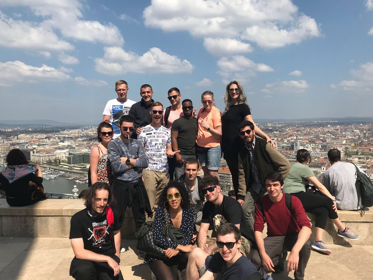 SGVolunteering's tweet photo. Two past #Young Advisors are currently having a great time in Hungary on the #EntrepreneurialLab @EUErasmusPlus #YouthExchange with other young people from Lithuania, Poland, Bulgaria Hungary and Turkey. Read Kayleigh’s Blog Here! https://t.co/HwJw8w90Tl https://t.co/RCWEUxtUFw