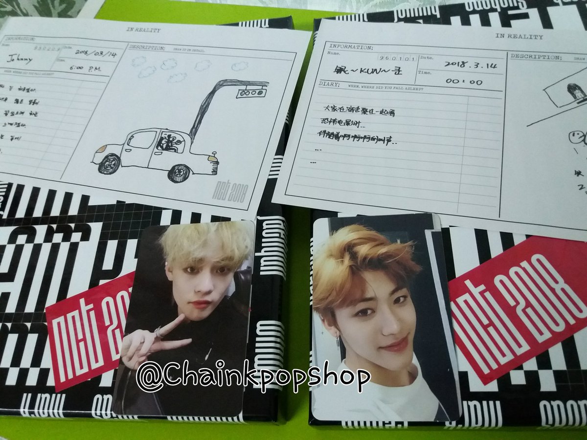 ChainKpopShop's tweet photo. [พร้อมส่ง] อัลบั���ม NCT ขายเป็น SET
💘เซ็ทการ์ดแจมิน+ไดอารี่คุน 730
💘เซ็ทการ์ดเฉินเล่อ+ไดอารี่จอห์นนี่ 650
🍒มีโปสเตอร์ให้+ของแถม🎁
ค่าส่งรวมกระบอก 110
#NCT #NCT2018 #NCT2018_BLACKONBLACK
#ตลาดนัดNCT #แลกการ์ดNCT @SM_cardTH @NCT_Exchange
@NCT_Market @marketNCT @NCT_RT @rt_nct https://t.co/ilFbyzTHRc