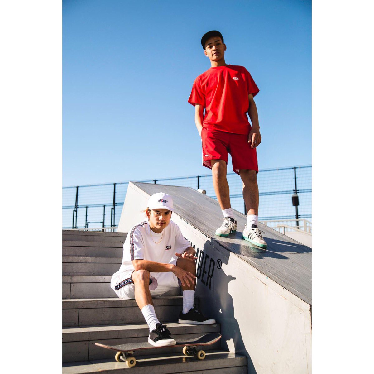 shinokada77's tweet photo. .
.PSCN 2018ss 4TH DELIVERY 4/21(sat) ON SALE !!
.
.
. @kayerp
. @joshuanishimiya
. PSCN TAPE T-SHIRT
. PSCN TAPE NYLON SHORTS
.
#2018ss #PSCN #PSCN_OFFICIAL #PSCN_TOKYO #pushconnection #push_connection #pushco https://t.co/uXw3NKz5sm