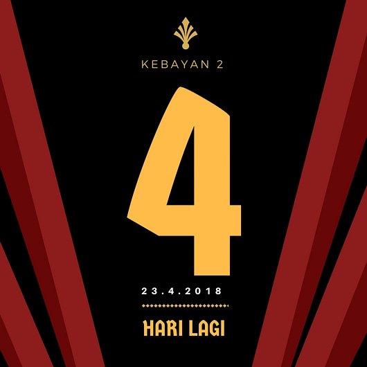_TwinkleStudio's tweet photo. 4 HARI LAGI GUYS!! DAPATKAN TIKET ANDA SKG!
#Kebayan2iium #KebayanS2
#TwinkleStudio
#MisiClubiium https://t.co/TNz9aVLrC5