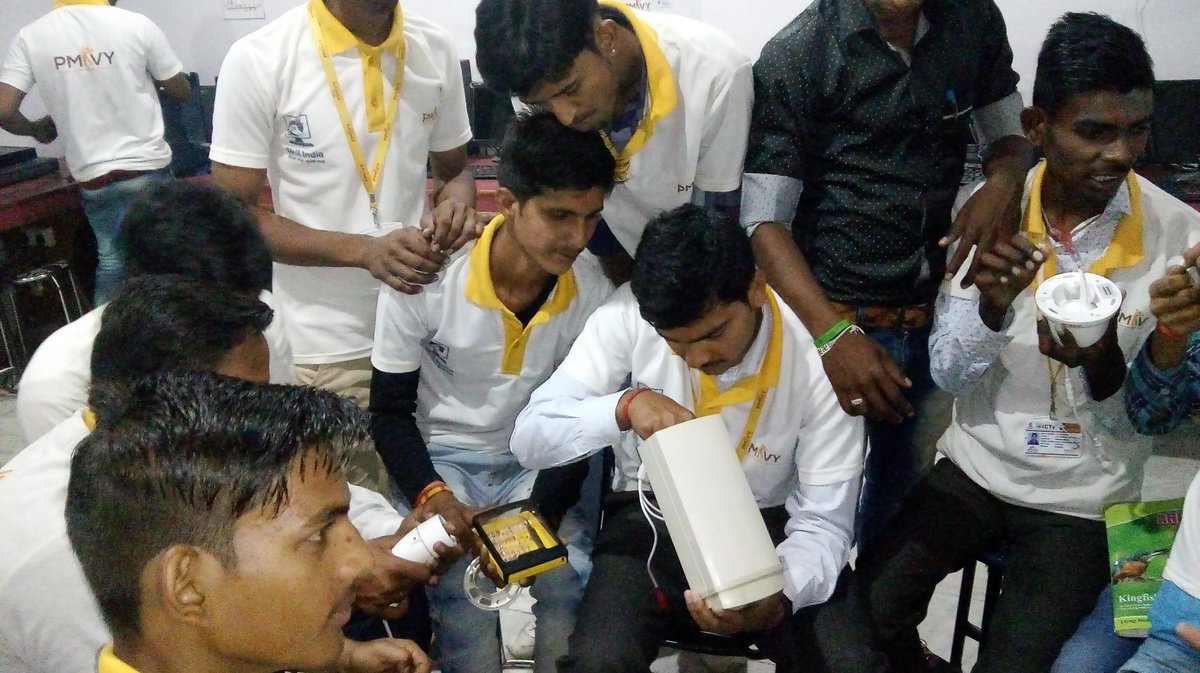 IcteLucknow's tweet photo. Our CCTV Installation Technician Students doing the Box Housing Camera Practical @IcteLucknow @ictelko @NSDCINDIA @MSDESkillIndia @FollowESSCI @PMOIndia @dpradhanbjp @AnantkumarH @myogiadityanath #Skill4Jobs https://t.co/0xWctU6bJ0