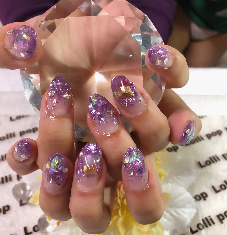 Namihey Sur Twitter ジェルネイル Lollipopnail 自爪を削らない パラジェル 自宅サロン カフェサロン 子連れok Cafecoppetネイル ネイル18 春ネイル ラメネイル すみれちゃんネイル すみれ組ネイル ストーンネイル ジュエルネイル オーロラ