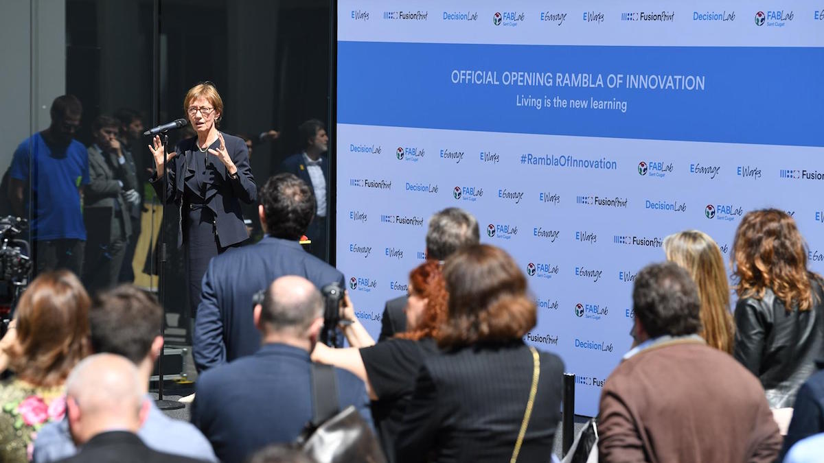 The new ecosystem for learning and entrepreneurship is officially open. It's called #RamblaOfInnovation -  esade.me/2HzF4xC #ESADEnews