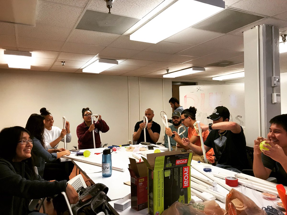 DukeSACNAS's tweet photo. Stick Crafting with #DukeNASA Today’s the tournament! Join us at 5pm near LSRC #Lacrosse #CraftingWorkshop #DukeU https://t.co/zDJ6ejBikF