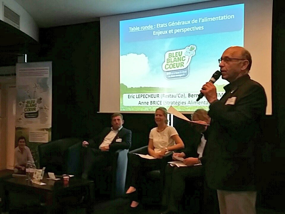 BleuBlancCoeur's tweet photo. #agBBC2018 On repart avec une table ronde sur les États Généraux de l'Alimentation #EGAlim ! https://t.co/Acw0zRMyzL