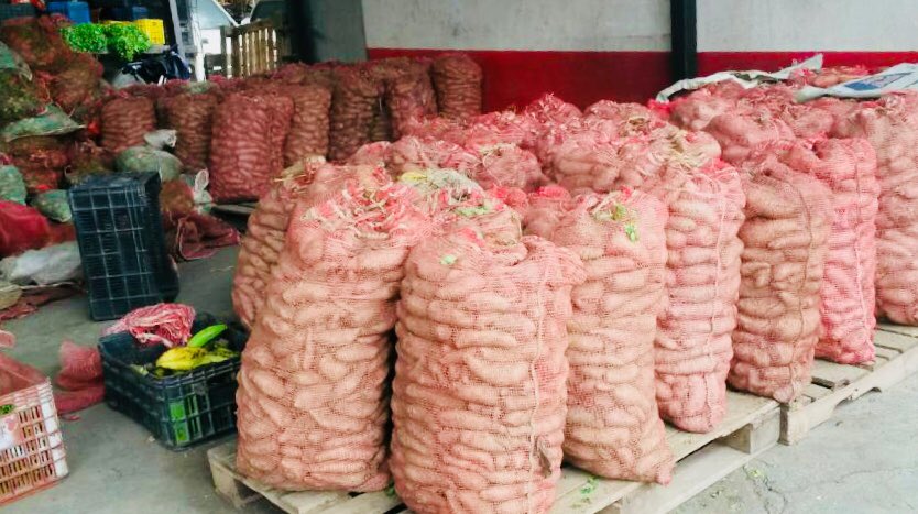 FidelVsquezPSUV's tweet photo. Que viva la patria! desde ayer un importante cargamento de hortalizas cultivadas por el Poder Popular Productivo está abasteciendo las Casas de Alimentación de los estados centrales del país, debemos continuar al 100 % del territorio #SomosIndependientes @NicolasMaduro https://t.co/tSbasXgQ36
