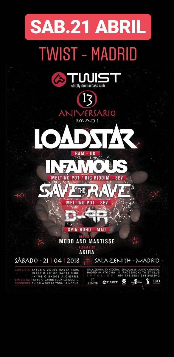 Este Sábado!!! <a href="/TwistClubMadrid/">Twist Club</a>