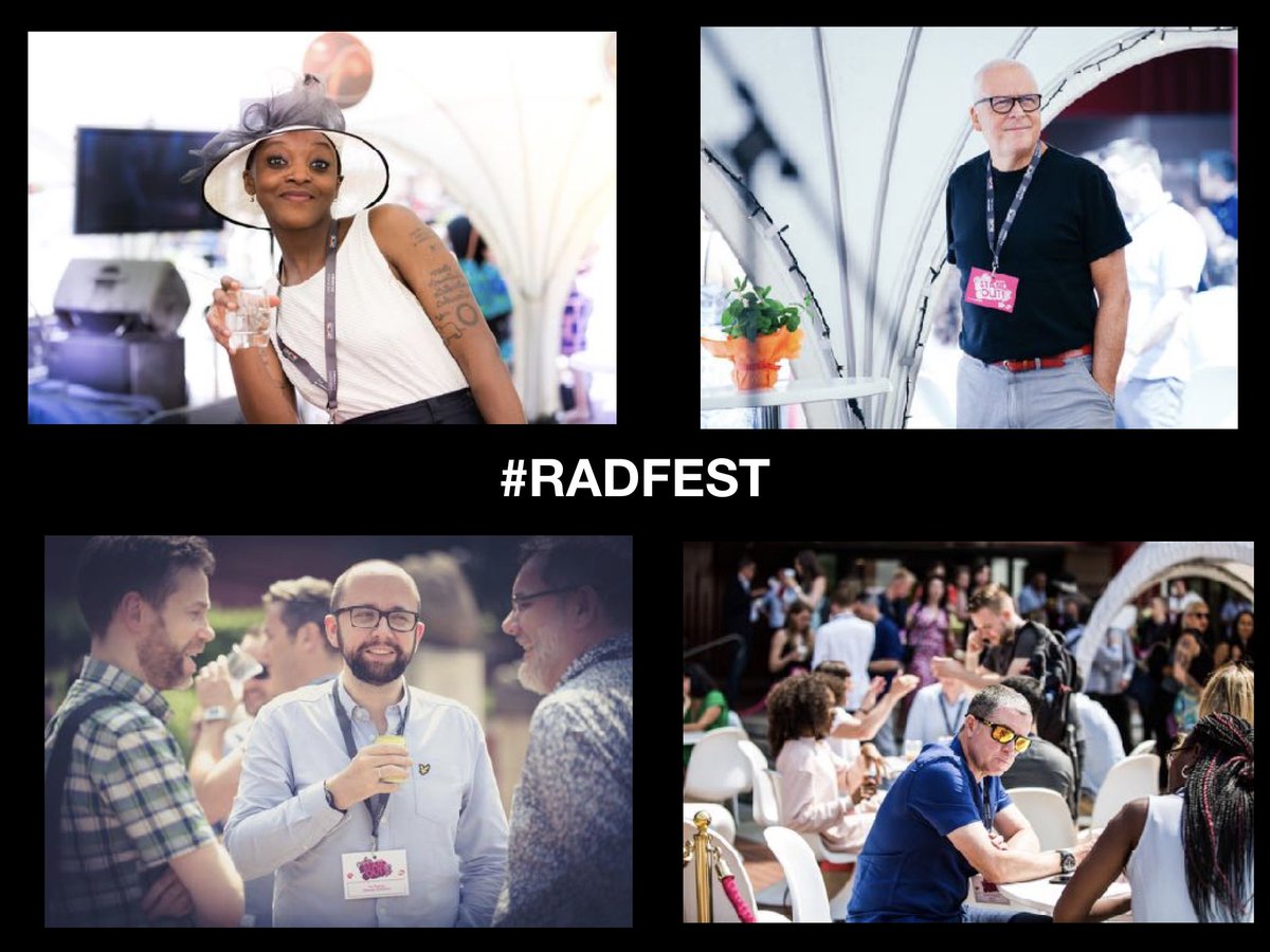 audioacademyuk's tweet photo. As we bask in the sunshine today, here are a lovely few pics of friends and colleagues doing just that at #RADFEST17. Get your tickets for #RADFEST18 here https://t.co/sM5I18q16i featuring @laurenlaverne @OC @cerysmatthews @Ed_Miliband @GeoffLloyd with more to come. https://t.co/fLVCSRpfL7