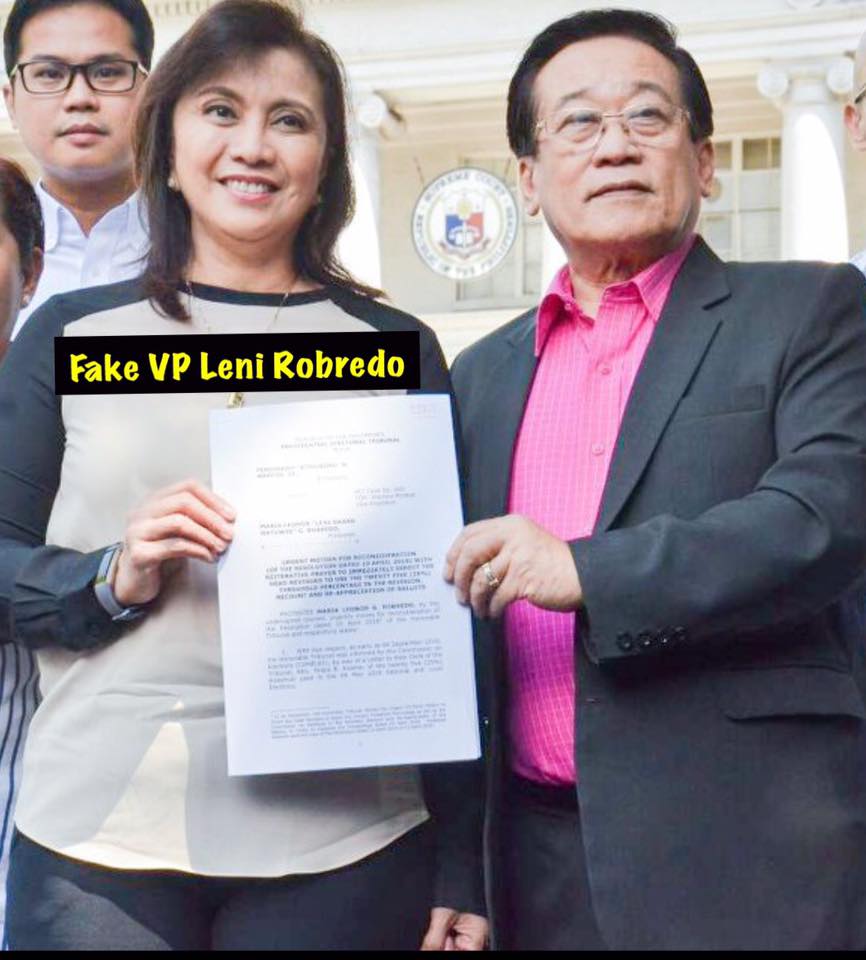 BbMaharlika's tweet photo. Ang pag file ng apela ni Fake VP Leni Robredo sa Presidential Electoral Tribunal (PET) ay upang hilingin na payagang MAKALUSOT ang kanilang  PANDARAYA. 
 Ganun lang kasimple.
#LeniFakeVP https://t.co/Nt7YOhjnTF