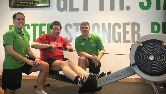 JohnBoyHastings's tweet photo. #ThrowbackThursday Getting ready for #GreatRow in aid of @CR_UK at @WorkingtonLC in March.  I rowed a half marathon in 4 hours, 9 minutes over the course of 3 Fridays. https://t.co/sR784bFfoZ