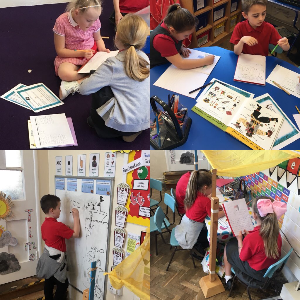 DanygraigP's tweet photo. Year 2 are busy researching facts about pirates. The children are also busy trying the challenges in their areas. #DYGPLit #DYGPFP https://t.co/VHwJirOBcB