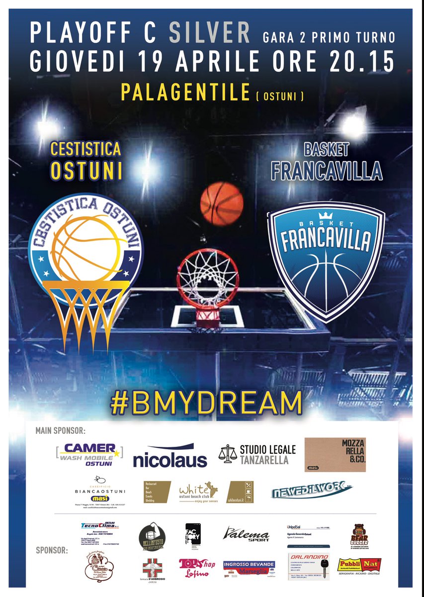 Questa sera ore 20.15.
Si fa la storia o si muore.
Si vince o si va a casa.
Si va avanti o si va in vacanza.
Voi cosa preferite? 😡
TUTTI AL PALAGENTILE! 💛💙