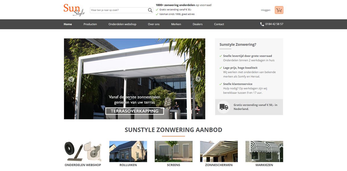 Sunstyle_nl's tweet photo. Onze nieuwe website staat live: https://t.co/8Fo291GvuR. Wij zijn benieuwd wat je ervan vindt! #trots https://t.co/HTAuGSN3hH