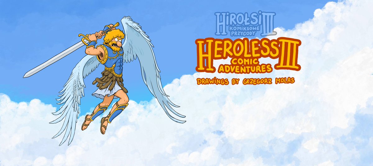 AcidCave's tweet photo. Grzegorz Molas, w swoich komiksach ukazuje humorystyczną stronę życia na Antagarichu 👼 #Heroes3 #HoMM3
https://t.co/A6HDJ4bQ58 https://t.co/JmumEK4qHI