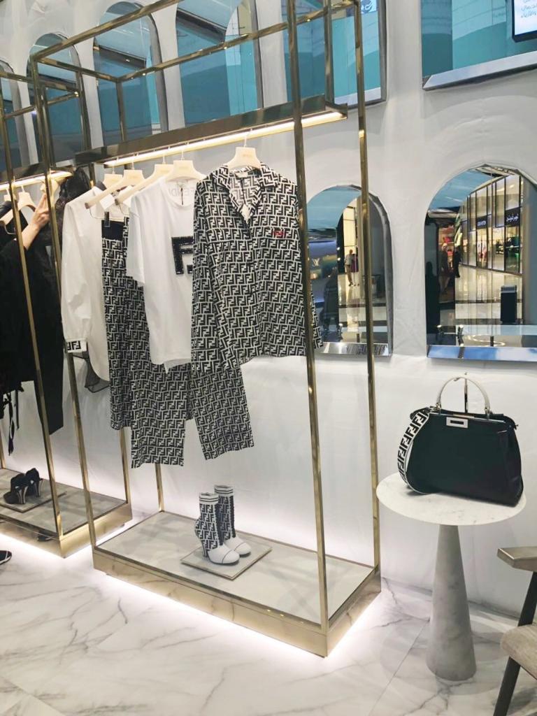 TheDubaiMall's tweet photo. The exclusive collection that takes logomania to the next level. Discover the @fendi Everything collection, exclusively sold at Net-A-Porter, at the special pop up homage to the Palazzo della Civilta Italiana. Only at the Dubai Mall. #FendiEverything https://t.co/LQriZIIDR6
