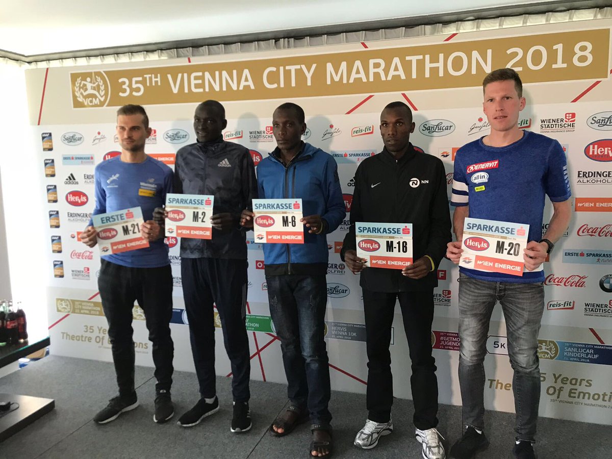 At <a href="/Vienna_Marathon/">Vienna City Marathon</a> for sunday’s race! <a href="/adidasrunning/">adidas Running</a>