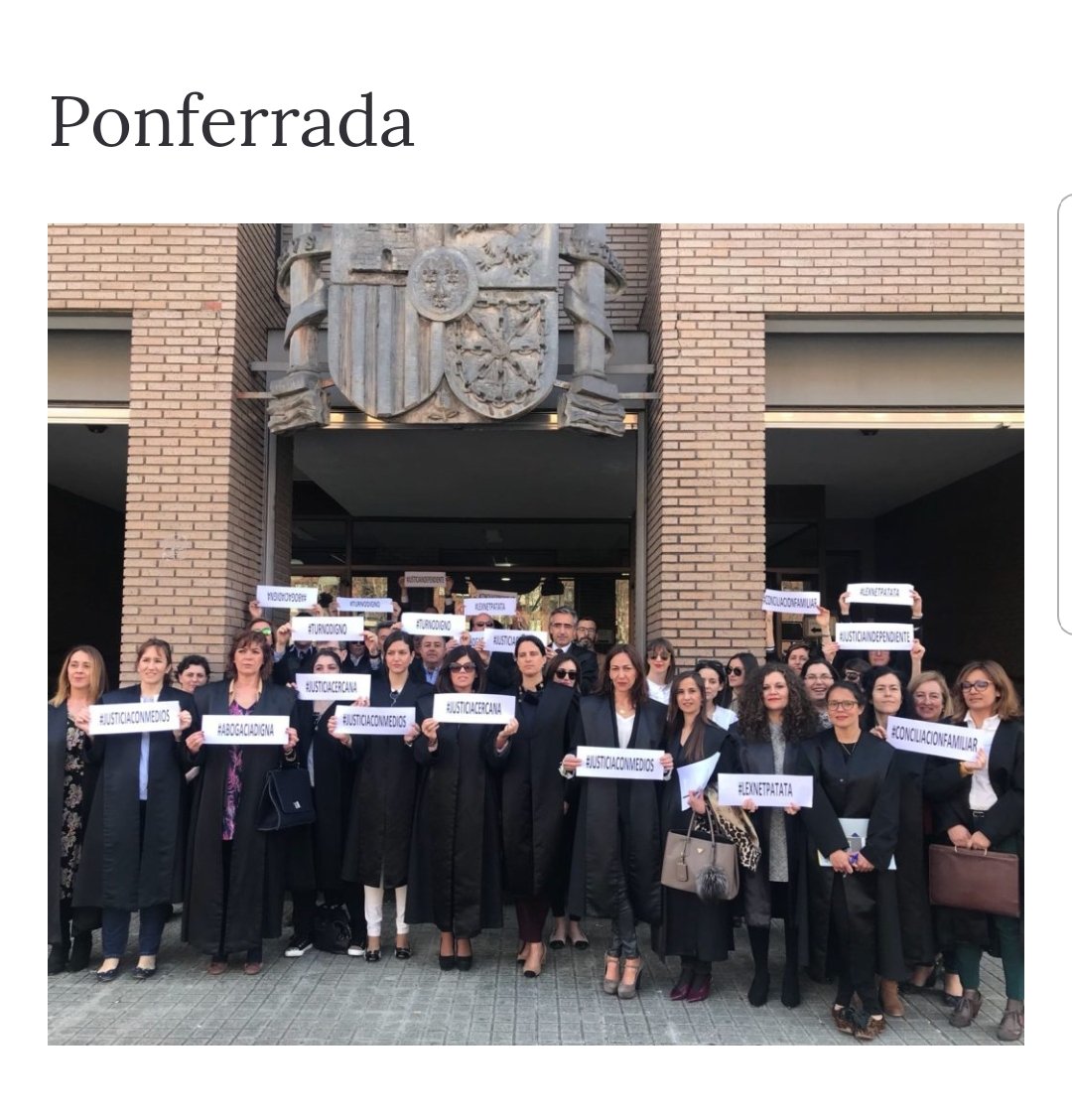 Bierzo_icaleon's tweet photo. Por la #DignidadAbogacía
Por una #JusticiaIndependiente y #JusticiaConMedios
Por la #ConciliacionFamiliar
Por un #TurnoDeOficioDigno
Vía @Confilegal

https://t.co/mvot3QjMqT https://t.co/KQCEoepLiG