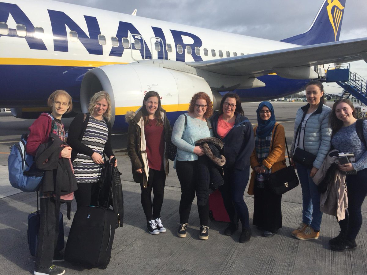 LissaAngrave's tweet photo. We made it to Dublin! #PCPC18 #studentLDnurses #Dublin @BCU_LDnursing @Churchill2Emily @AmyCunningham8 @kat_james23 @sarah_davies09 @Asalah_AJ https://t.co/Uj9FNxHaU1