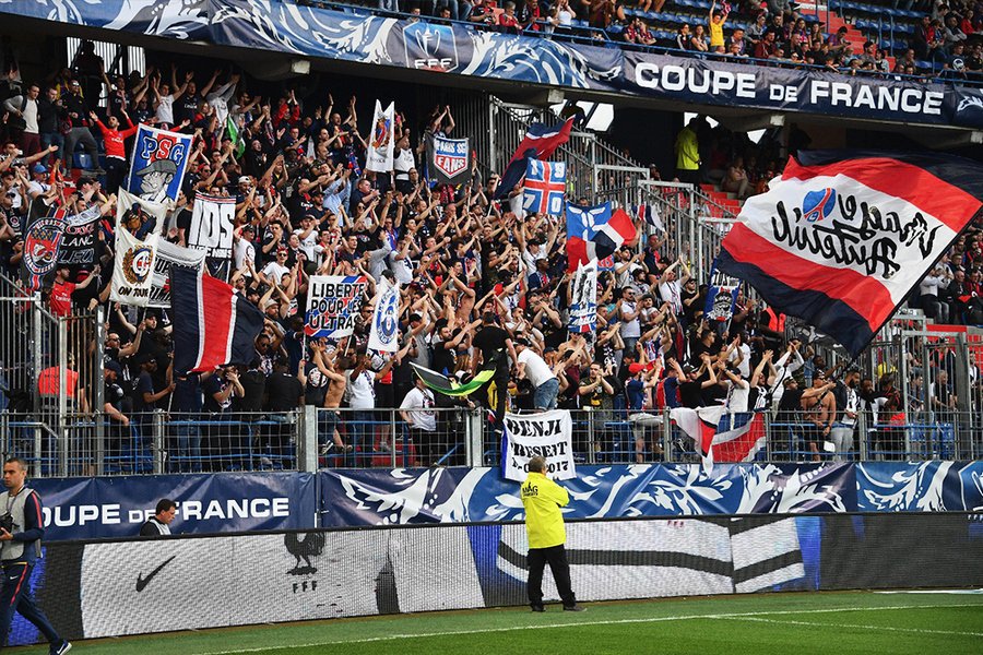 Co_Ultras_Paris's tweet photo. Stade de France nous voilà 😎 #SMCPSG https://t.co/M09B5Uu9Ja