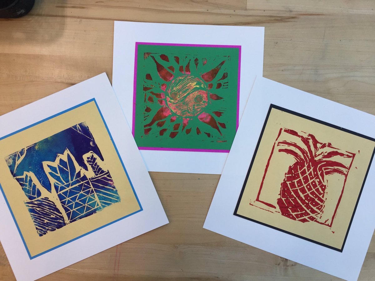 Reveille514's tweet image. Printmaking is always a favorite!
#CVHSTwolves #successCSISD