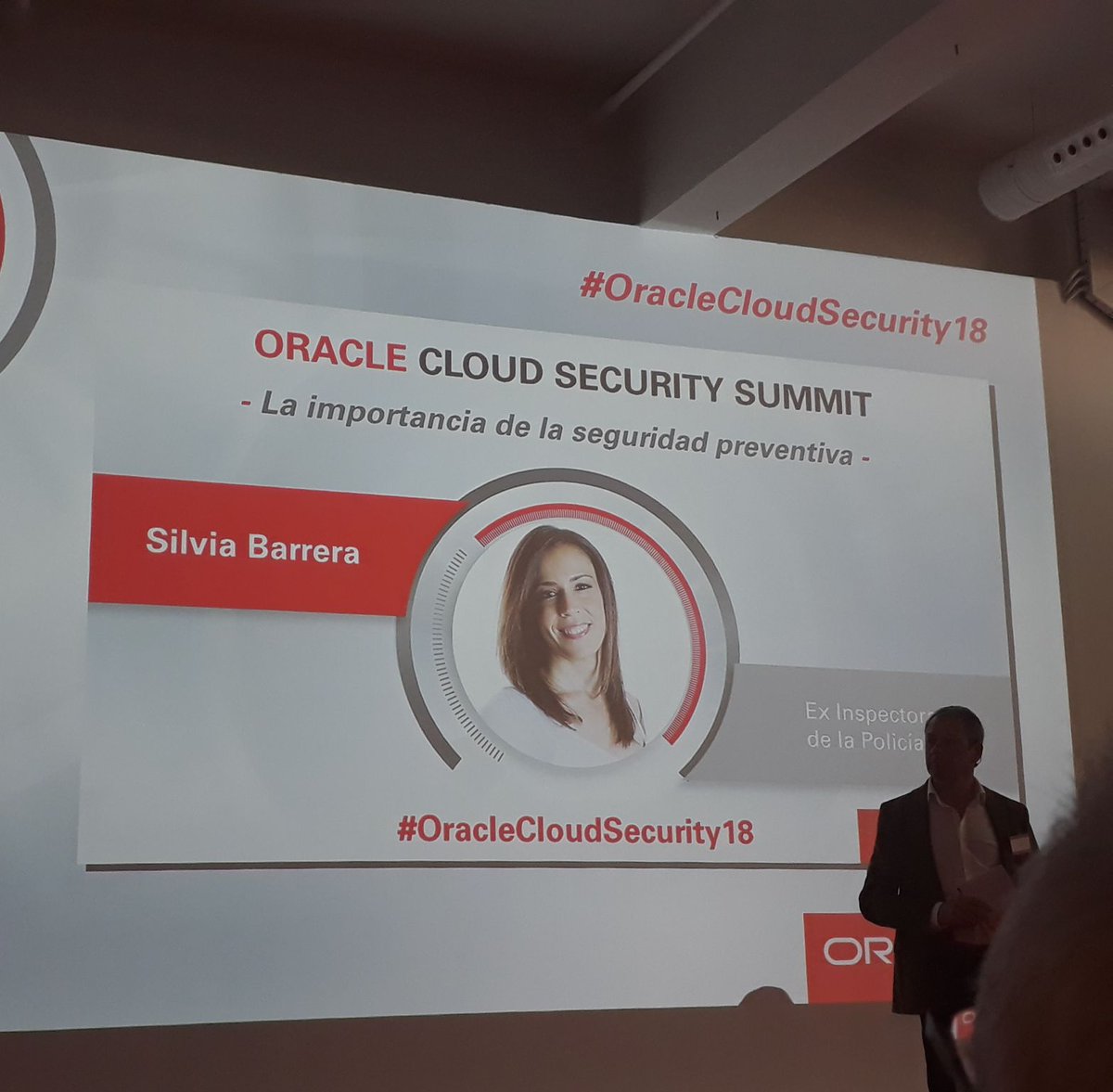 LOPDyPrivacidad's tweet image. RT LEXblogger_: LEXblogger_ representados por marinabrocca en  #OracleCloudSecurity18