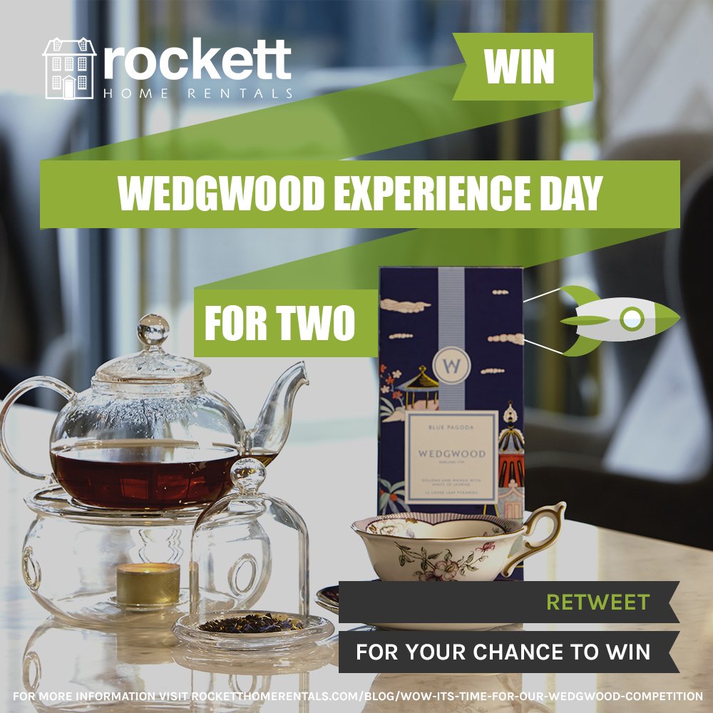 RockettHomeRent's tweet photo. Have we mentioned our @WorldofWedgwood competition yet? RT to enter #greatdayout #creamtea #throwapot #StokeonTrent @DUCKmagstoke @sostaffordshire https://t.co/RUuf1MrxXK
