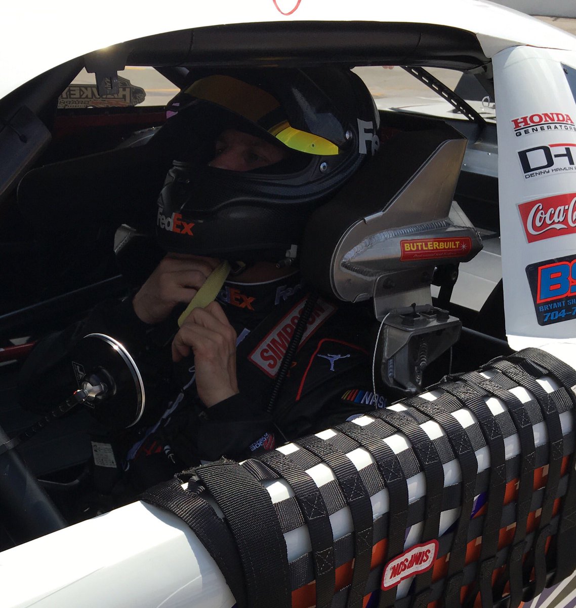 Denny Hamlin STS tweet media