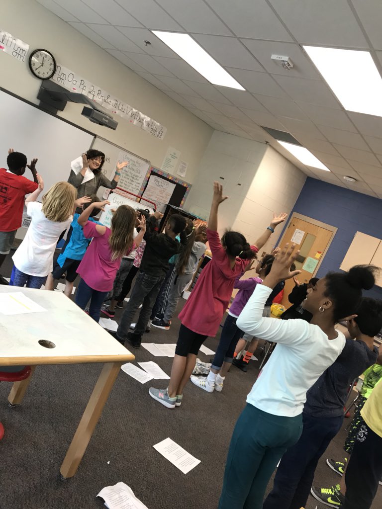 goughsclass's tweet photo. Getting ready to perform for other BCES classes tomorrow! #wearebriercreek https://t.co/5R2TvKBgkv