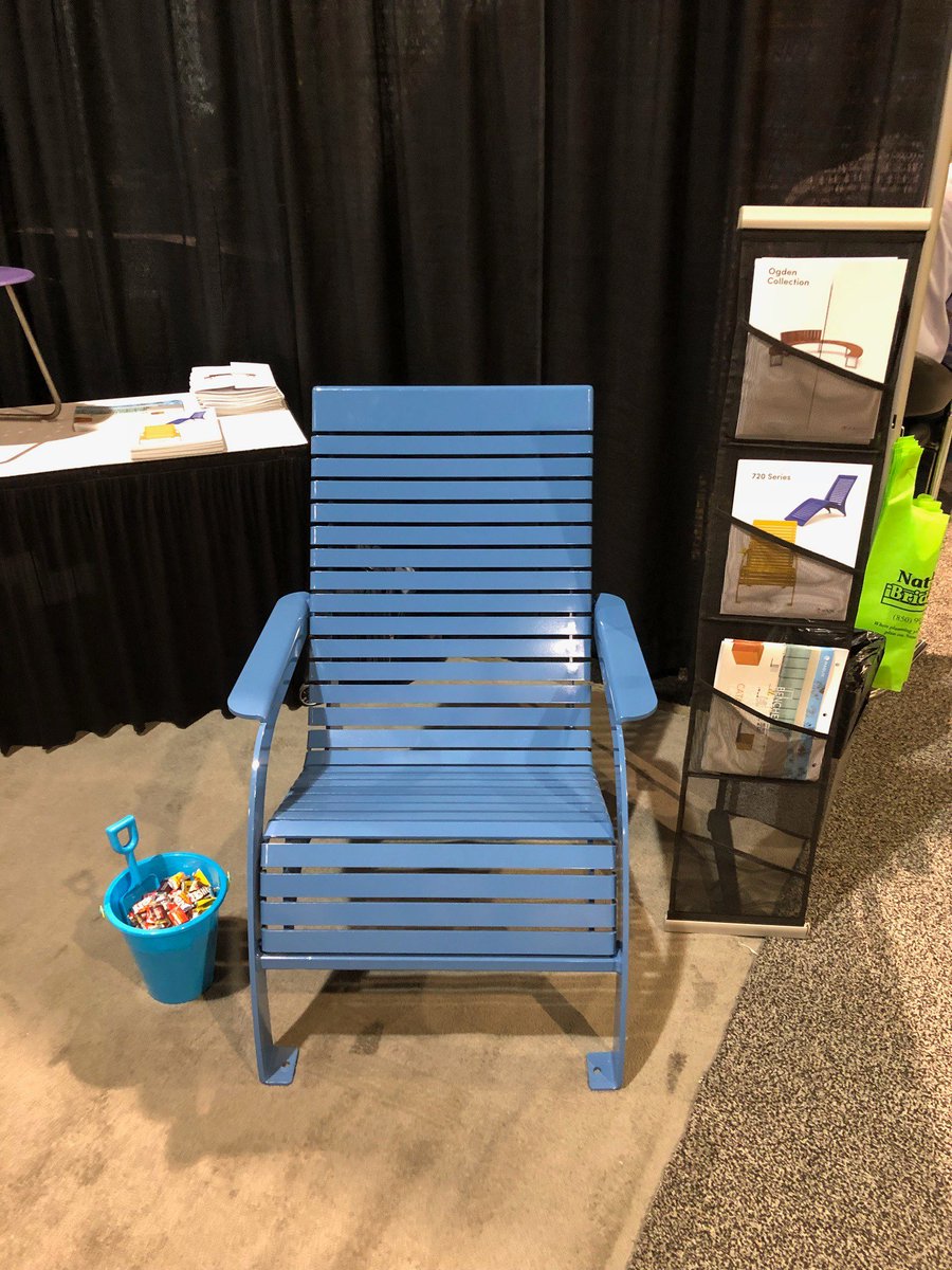 maglinfurniture's tweet photo. Look for Maglin at the Texas ASLA Annual Conference in booth 507! Stop by and say hi, and take a seat on our Lounge Chair and Battery Chair @Texas_ASLA #WLAM2018 #txasla2018 #sitefurniture #landarch #maglin #maglinsitefurniture #batterychair #loungechair https://t.co/DbuuLCP45S