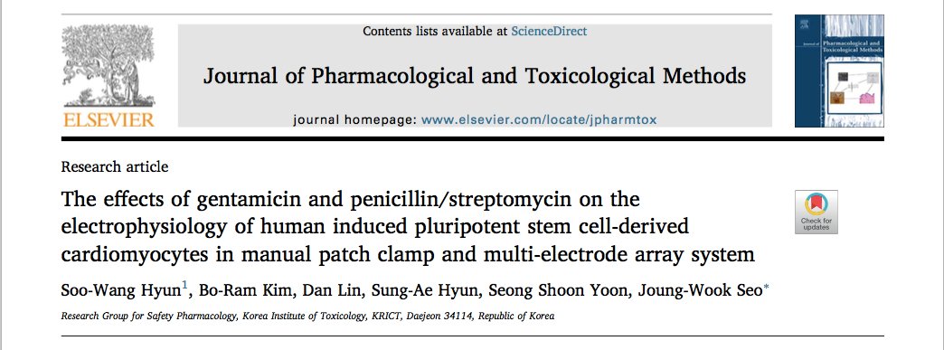 NcardiaStemCell's tweet photo. Thinking about using #gentamicin or #penicillin / #streptomycin in your human iPSC-derived #cardiomyocyte studies? Check out this publication first! https://t.co/MKfiUtEPGN #electrophysiology #hERG #proarrhythmia #patchclamp #ionchannels #multielectrodearray #pharma #biopharma https://t.co/EuBFaYzisP