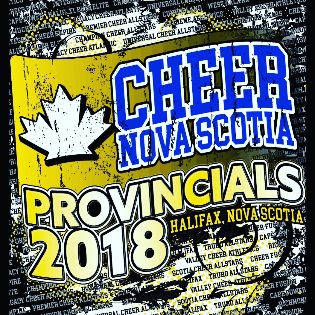 HfxCheerElite's tweet photo. Provincials is fast approaching cheerleaders of NS! https://t.co/jH8pSubaeL