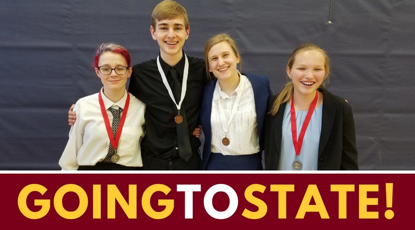 JTownStains's tweet photo. A special congratulations to the Jordan Speech kids who will be competing at State this year! Keep up the great work guys!

Kassidy Parks: Creative Expression
Jack Hulet: Humorous
Jamie Jablonsky: Serious Drama
Emily Randolph: Informative https://t.co/Gdl53ayGYe