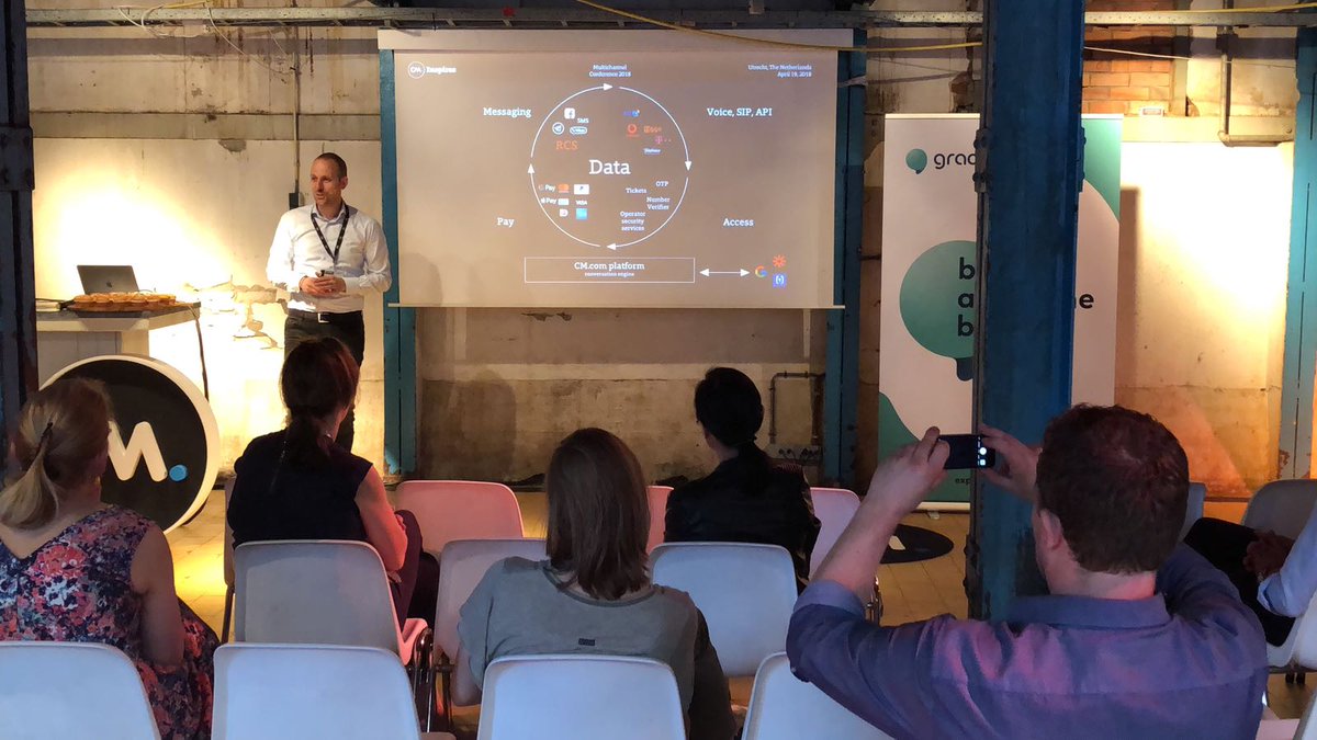 Nu in de Kalvermelk 1 zaal onze CTO Jan Saan tijdens Multichannel Conference #MC18 #bepartofit