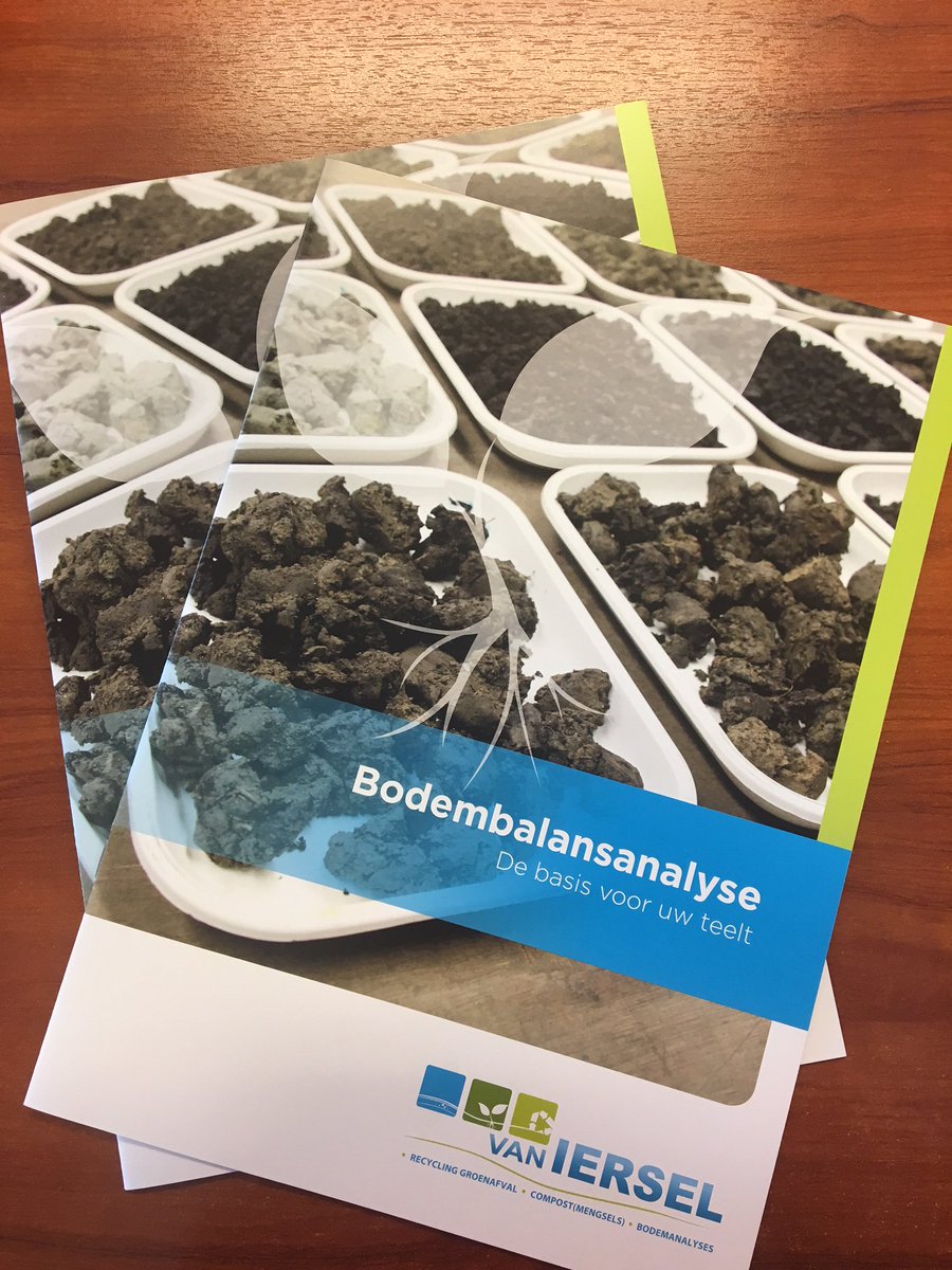 Iersel_Compost's tweet photo. Bij de #bodembalansanalyse gaat het om de verhoudingen tussen de elementen. Wanneer de verhoudingen in de bodemvoorraad optimaal zijn, worden mineralen beter in de #bodem benut. Wilt u hierover meer weten? Bekijk dan onze brochure! https://t.co/ErBPgHn1mr #Vanierselcompost #akker https://t.co/Lie6L2gbI0