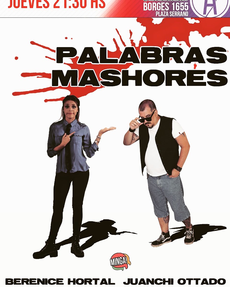 Esta noche en <a href="/TabureteComedia/">Taburete Comedia</a> , hacemos PALABRAS MASHORES, hoy sin <a href="/diegofeijoo76/">El Pela Feijoo</a> , pero lo reemplaza <a href="/BereHortal/">Bere Hortal</a> . Entradas con descuento en taburetecomedia.com.ar o por Whatsapp al 1162668228. #reserveng