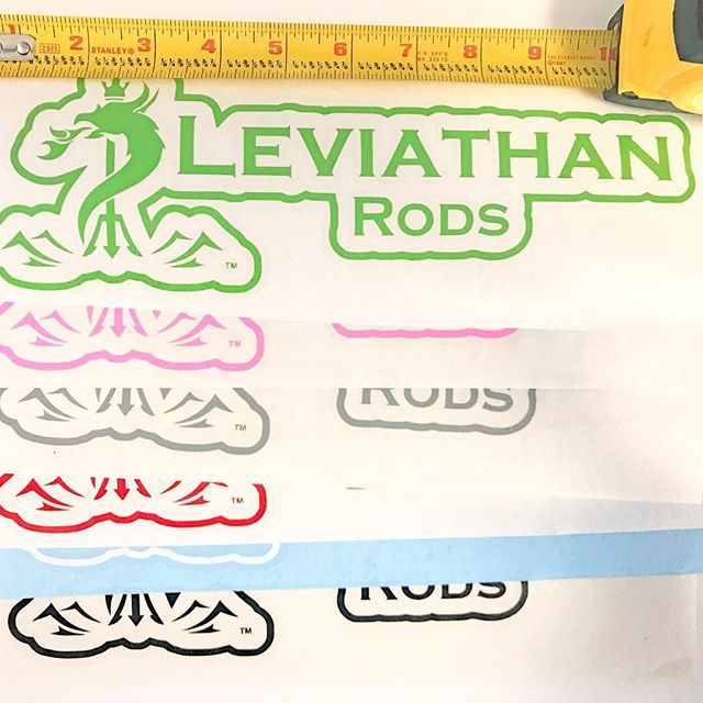 LeviathanRods's tweet photo. Get your Leviathan Rods decals—in stock now!! $7.99+shipping and tax
...........
Green 🍏
Pink 🌸
Grey🦈
Red🍒
White 👀
Black ♠️
...........
#decal #windowdecals #fishingdecals #fish #fishin #fishing🐟 #fishinglures #fishingday #fishingdaily #customr… https://t.co/dqxBSpGrD7 https://t.co/upRf0NbHiY