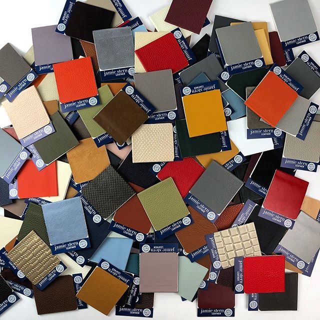 JamieStern_'s tweet photo. 305 colors ready to ship in 72 hours. 72 hours. That’s only 3 days. Seriously. The Jamie Stern Express Collection is finally here!
#instockleather #fullgrain #topgrain #leathergoods #leatherworks #interiordesign #inspiration #interiorinspo #jamiesterndesign https://t.co/8DHeAkBK7f