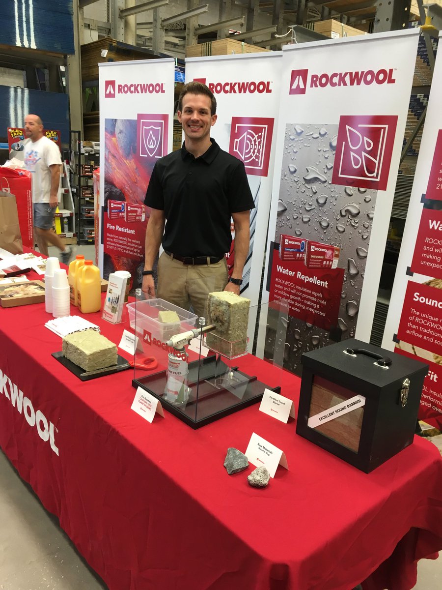 Come check out Lowe’s West Orlando store 642 - we’ve got pastries for days! <a href="/rockwoolna/">ROCKWOOL North America</a> @GarrettROCKWOOL