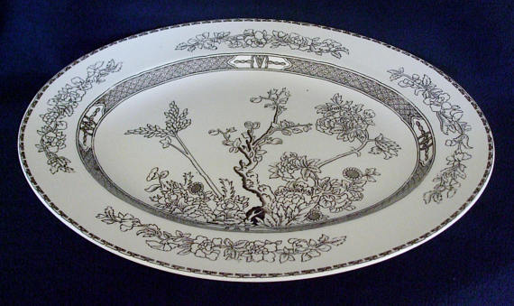 VoltInuOfflclal's tweet photo. 30 Ies Alfred Meakin Bengal Tree Transfer 16" x 13" Oval Meat Plate Platter. VGC #AlfredMeakin #30ies #BengalTree #Platter #Meatplate #Britainiana #Vintage #followvintage #vintagehome #gotvintage #shabbychic #teaparty #home #diningg #etsy #vintagechina  https://t.co/vGgDTtJ9He … https://t.co/Ct3ElGi9uz
