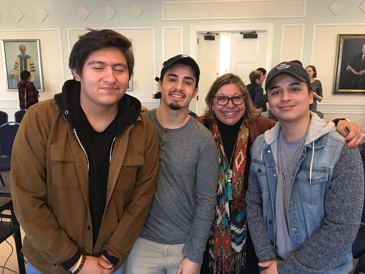 CCEducationDept's tweet photo. Thank you @MargaritaBianco for sharing your wisdom and warmth with @conncoll, @NLPublicSchools and New London! #Pathways2Teaching #CCTeachForReal https://t.co/IPEm3VxbLz
