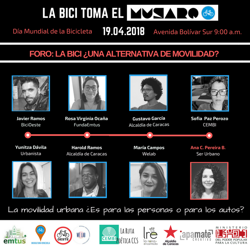 BiciCulturaVe's tweet photo. Diez organizaciones, asociaciones, grupos y colectivos ya está listos para celebrar el #DíaMundialDeLaBici en el Museo de Arquitectura de Caracas. Ven y disfruta de actividades recreativas, concursos, música, danza, foros entre otros #30DíasEnBiciCCs / #30DEBCCS https://t.co/dKP0Nv4A7S