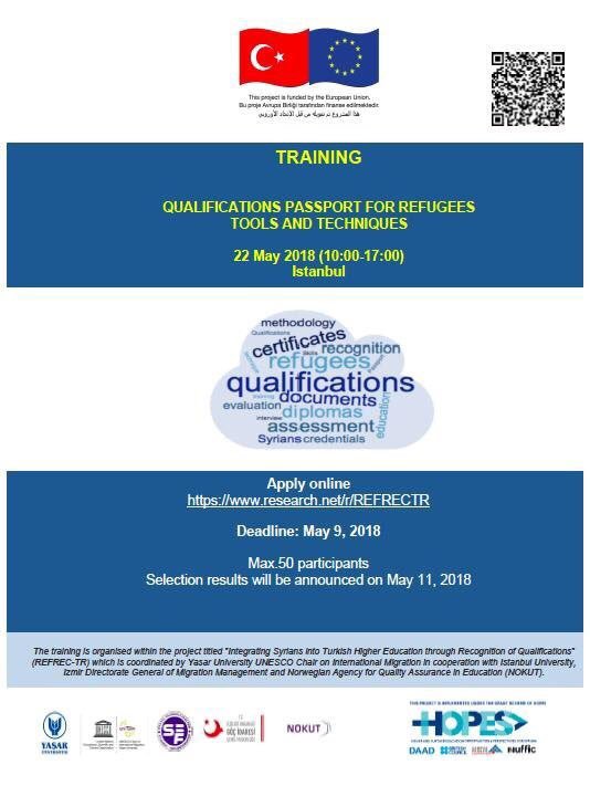 Ayselin_Yildiz's tweet image. Training on how to assess #qualifications of #refugees for migration experts #credentialevaluators #universitystaff #qualificationspassport
May 22, 2018 at Istanbul by @UnescoYasar and @NOKUT_No Apply research.net/r/REFRECTR