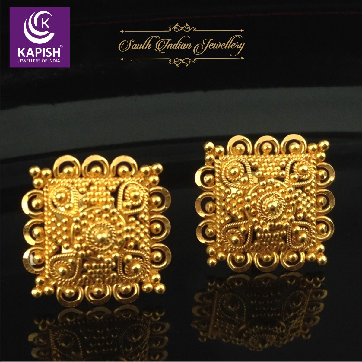 kapishjewels's tweet photo. Be Classy and Elegant with these Gold Square Studs from KAPISH JEWELS
Visit here: https://t.co/QLB2lYIHwb
#SouthIndiaJewellery #NewCollection #LatestJewellery #Jewellery #DesigningJewellery #GoldJewellery #KapishJewels #JewelleryCollection2018 #KapishJewelsBareilly https://t.co/moqnPsDQpi