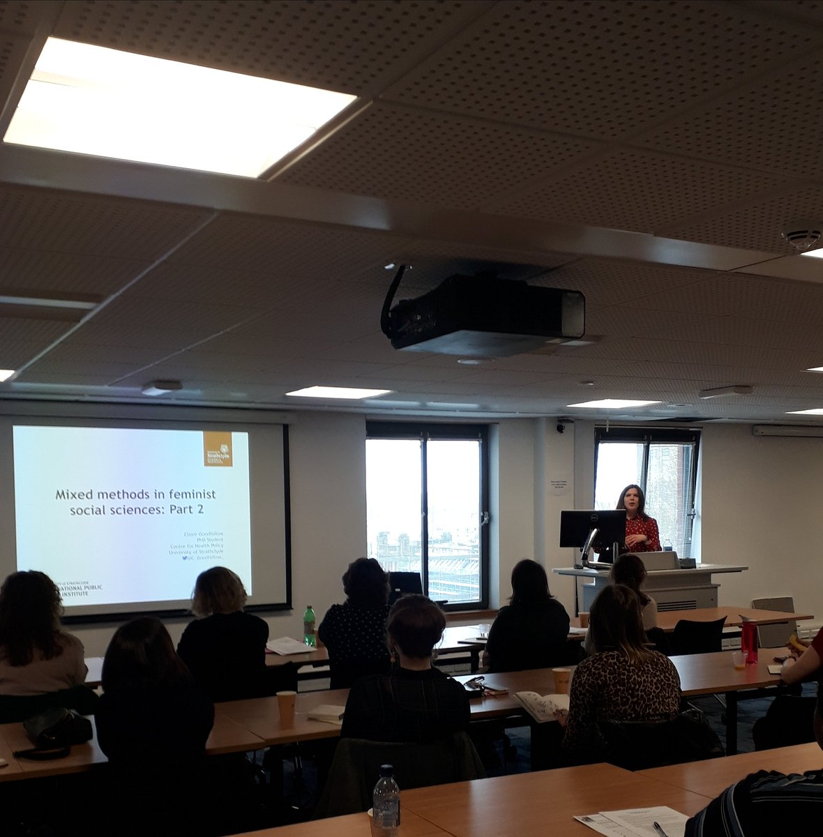 fi_mckay's tweet image. @UniStrathclyde&apos;s own @C_Goodfellow_ on quantitative methods as part of mixed methods in feminist social sciences @StrathGender @strath_fem #SpringN2Methods #SpringN2femm