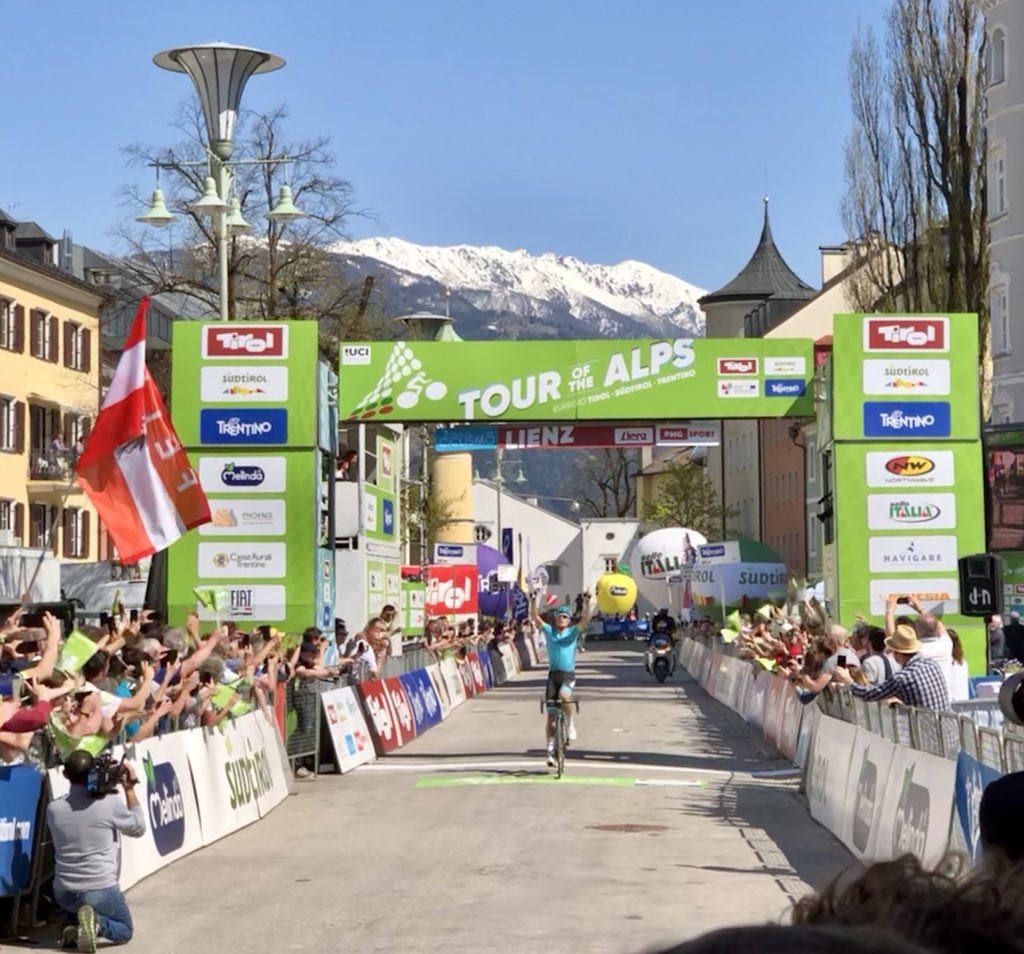 Tourof_TheAlps's tweet photo. 🏆💪 When it’s not Pello BILBAO or @SupermanlopezN , this Luis León SANCHEZ who wins for @AstanaTeam 💪🏆

Congratulations !

Stage 4 #TotA https://t.co/0JU1tFybVN