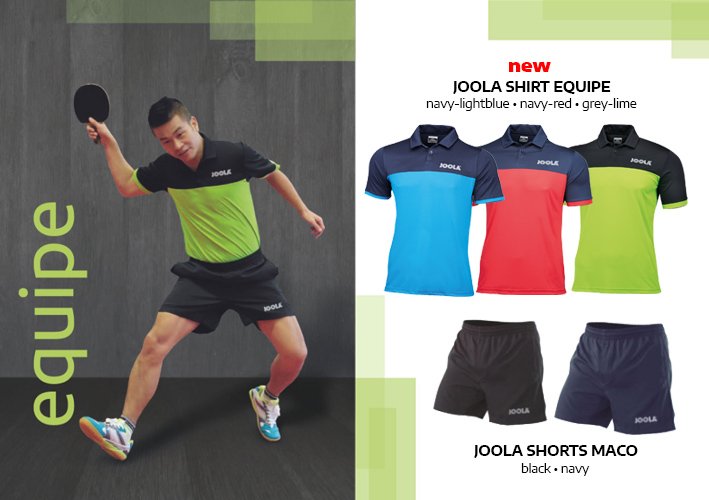joola54's tweet photo. Das neue Lookbook 2018 mit neuen JOOLA Textildesigns ist da!

Weitere Info´s findet ihr hier! https://t.co/WJWTpzHIs6 https://t.co/GEjhO0GsMs
