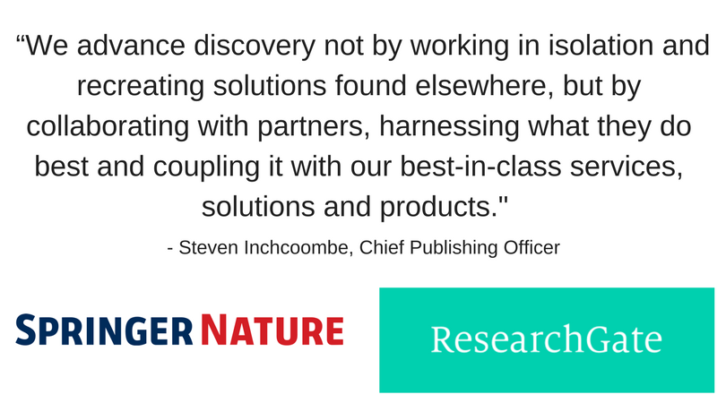 .<a href="/SpringerNature/">Springer Nature</a>, @ThiemeMed, <a href="/CambridgeUP/">Cambridge University Press</a> and <a href="/ResearchGate/">ResearchGate</a> announce new cooperation to make it easier to navigate the sharing of academic journal articles. Read the press release here: springernature.com/gp/group/media…