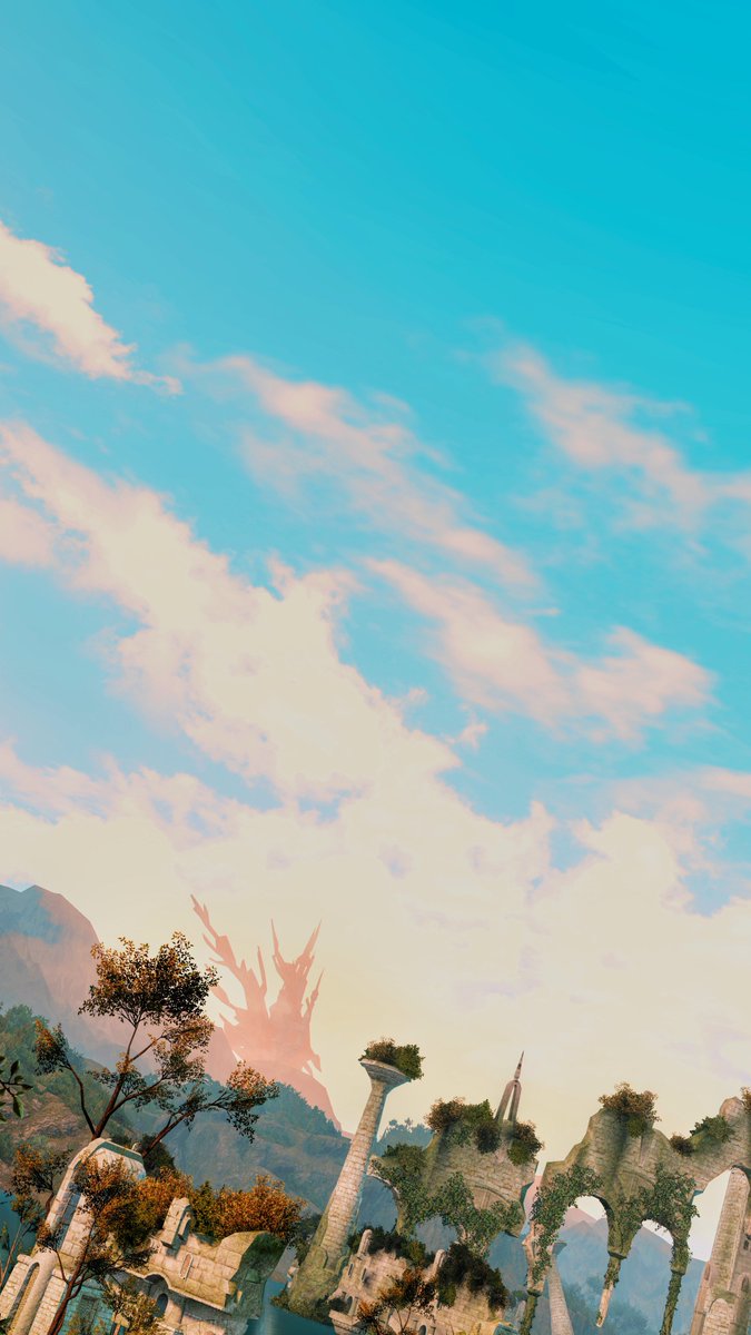 novaleya's tweet photo. yes, I like landscapes. #FF14 #FF14AW https://t.co/sPIgb01OYO