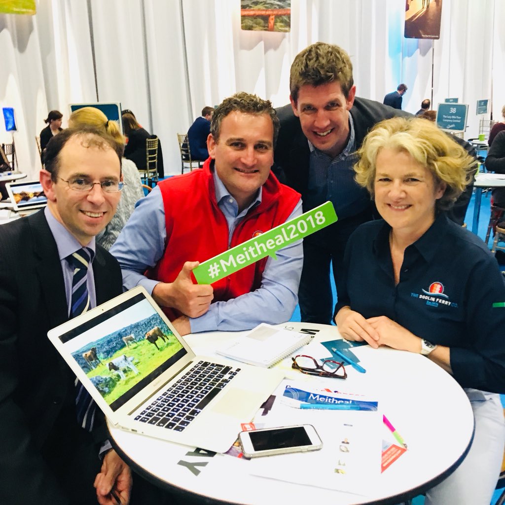 DoolinFerry's tweet photo. We went all out to promote #Clare & #burren to International Tourism Trade buyers with friends Minister @BGriffinTD & CEOs Paul & @NiallGibbons @TourismIreland @Failte_Ireland #Meitheal2018 🙏Thank you for your continued support to us all in Co Clare. Have a Great season everyone https://t.co/OXGZD2sdA9